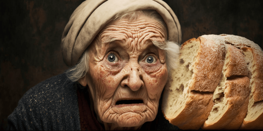 Сама хлеб жевала и едва выживала на одну пенсию, а дочери говорила, что денег хватает, справляюсь…